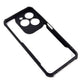 itel A70 case Matte Black Back Cover Soft Silicone TPU Bumper case