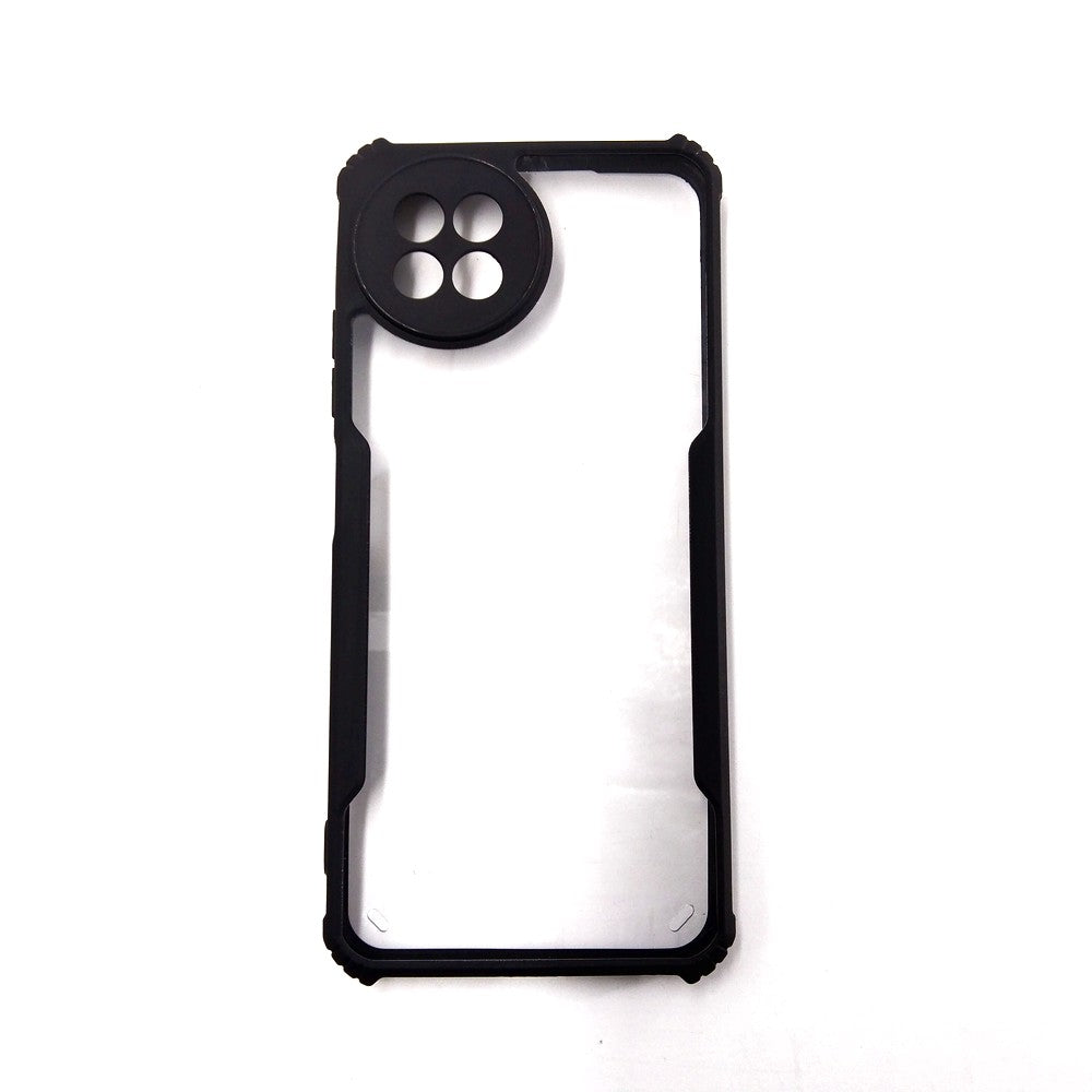 itel S23 case Matte Black Back Cover Soft Silicone TPU Bumper case