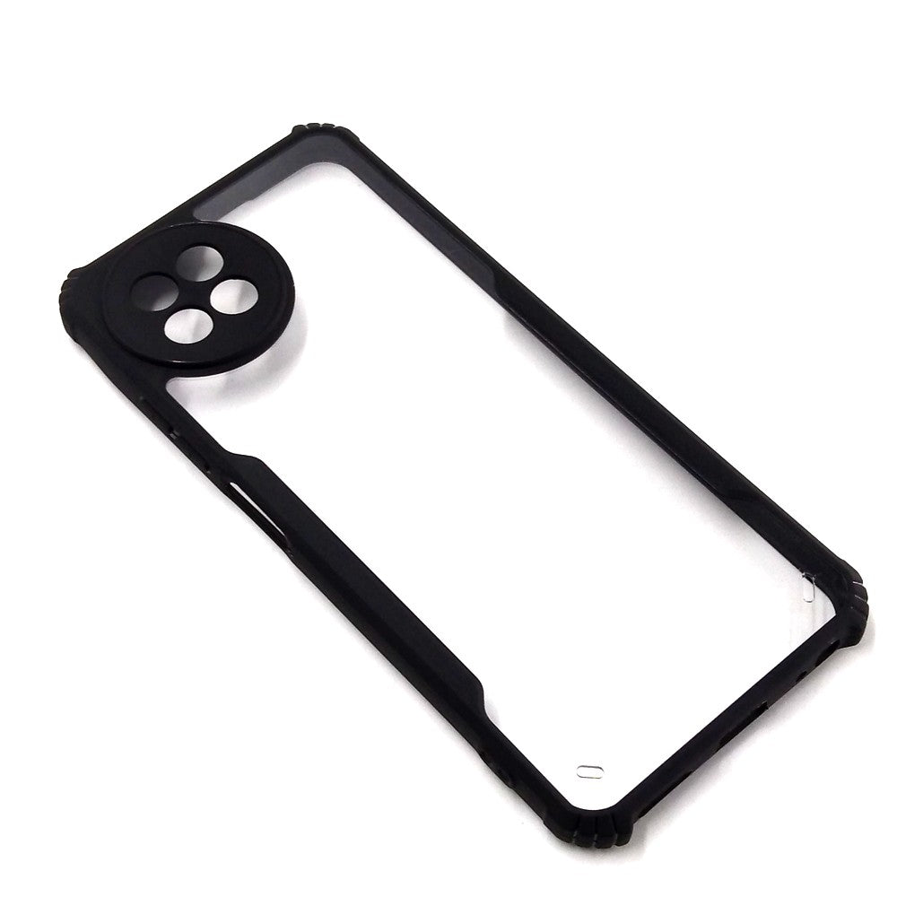 itel S23 case Matte Black Back Cover Soft Silicone TPU Bumper case