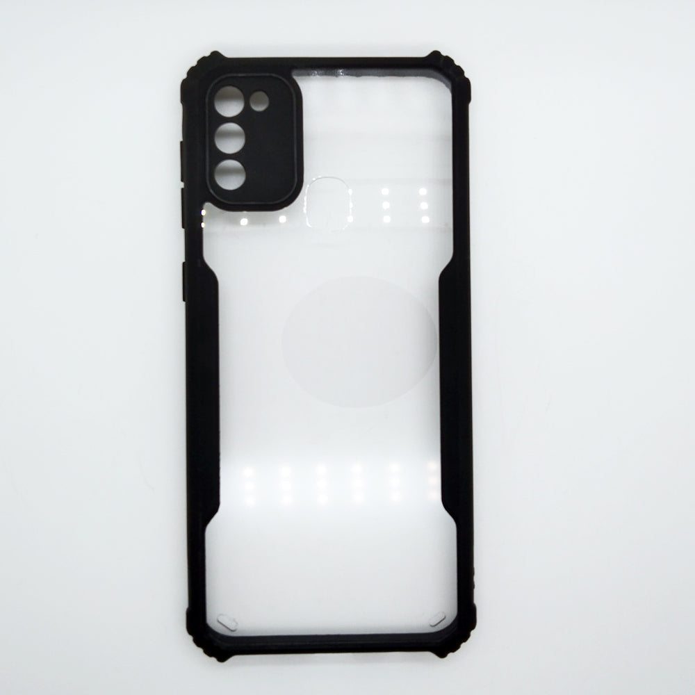Samsung M21 iPaky Case Back Cover Matte Black TPU Bumper case