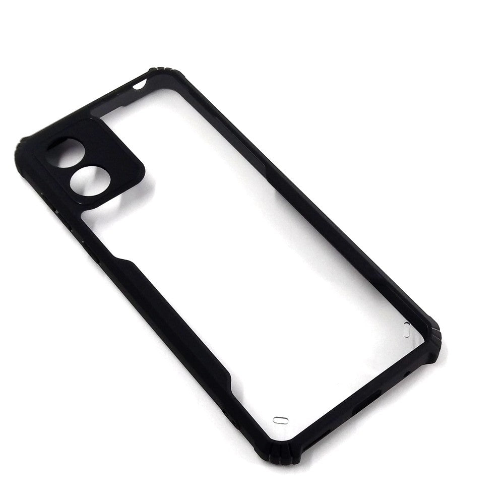 Motorola E13 case Matte Black Back Cover Soft Silicone TPU Bumper case