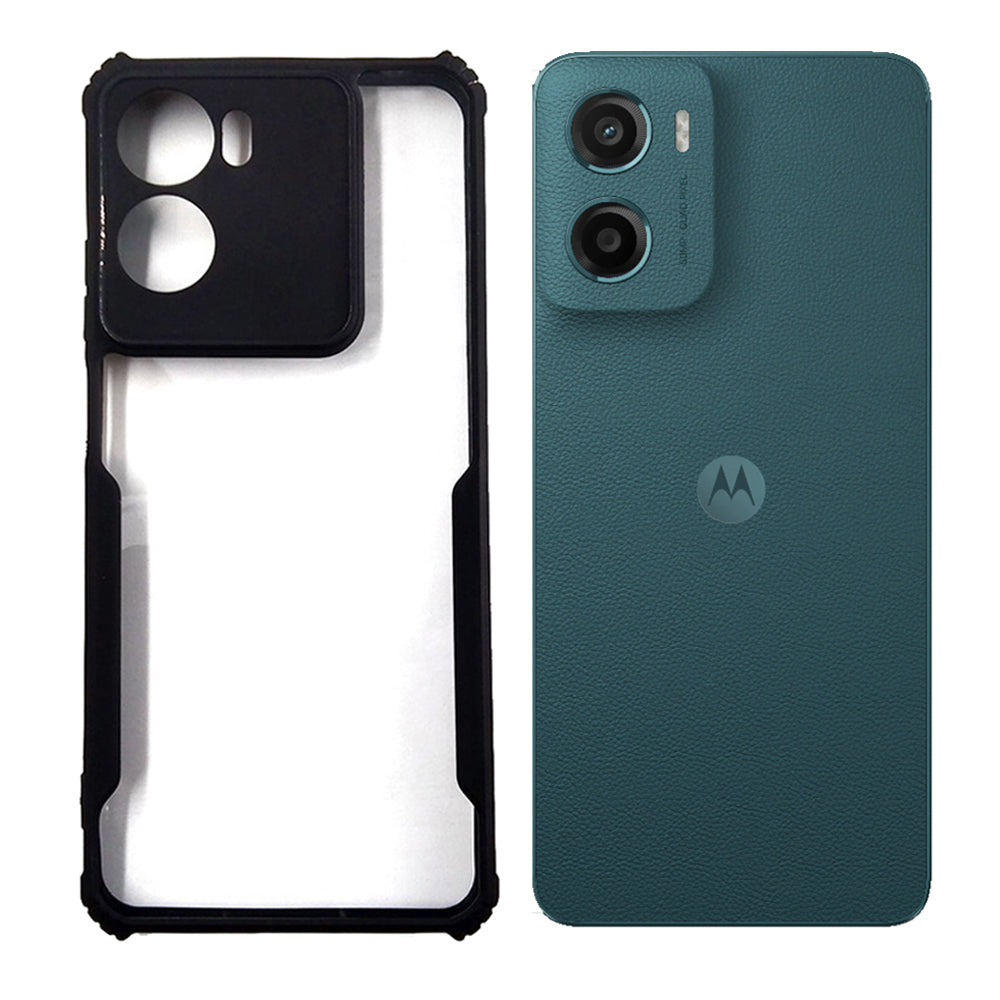 Motorola G05 case Matte Black Back Cover Soft Silicone TPU Bumper case