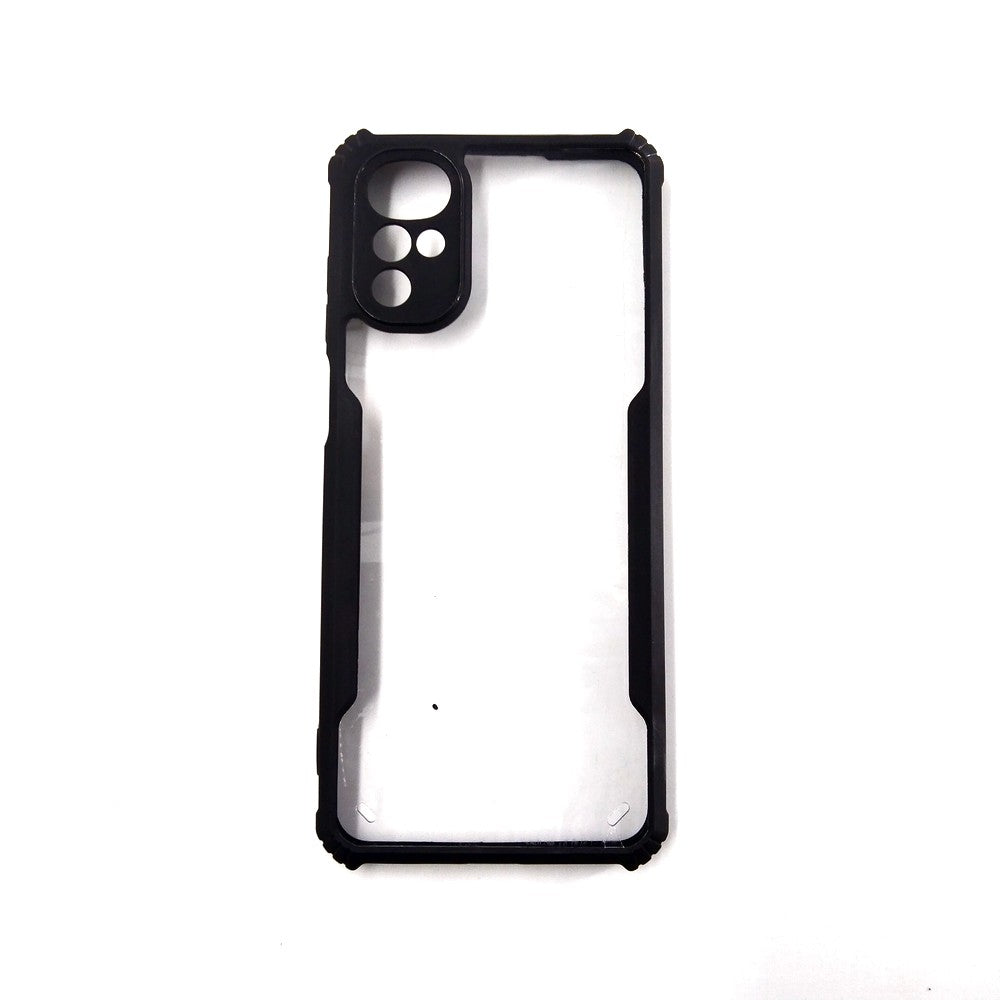 Motorola G22 case Matte Black Back Cover Soft Silicone TPU Bumper case
