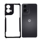 Motorola G24 case Matte Black Back Cover Soft Silicone TPU Bumper case