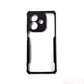 OPPO A3 case Matte Black Back Cover Soft Silicone TPU Bumper case