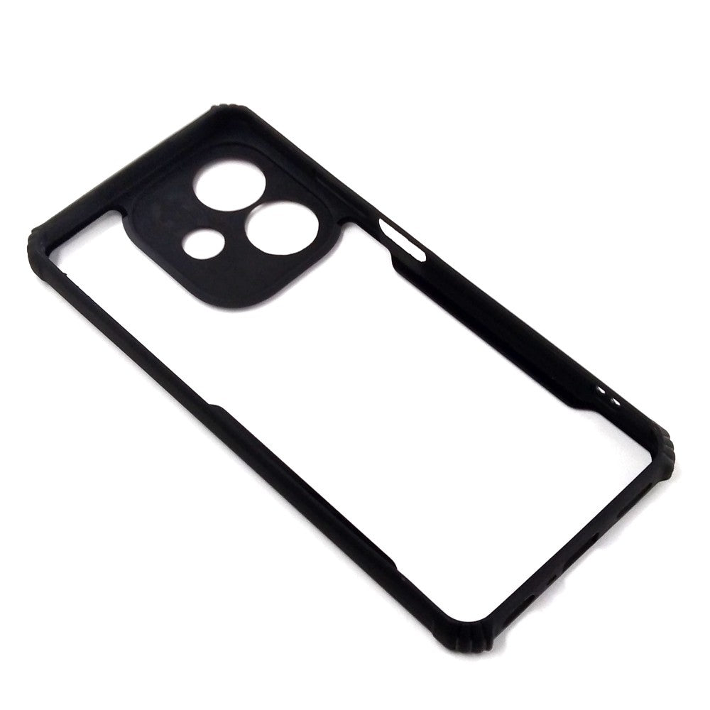 OPPO A3 case Matte Black Back Cover Soft Silicone TPU Bumper case