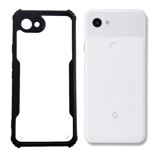 Google Pixel 3A case Matte Black Back Cover Soft Silicone TPU Bumper case