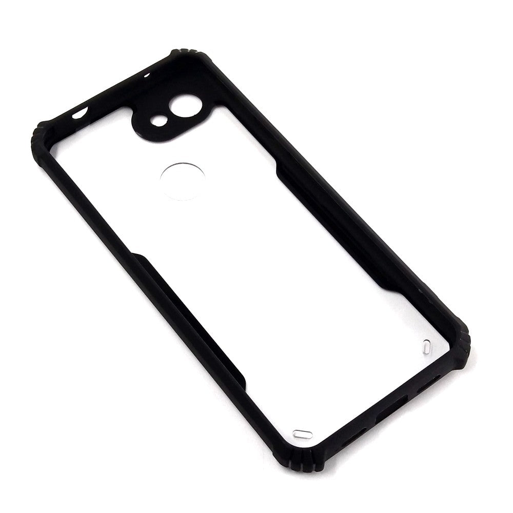 Google Pixel 3A case Matte Black Back Cover Soft Silicone TPU Bumper case
