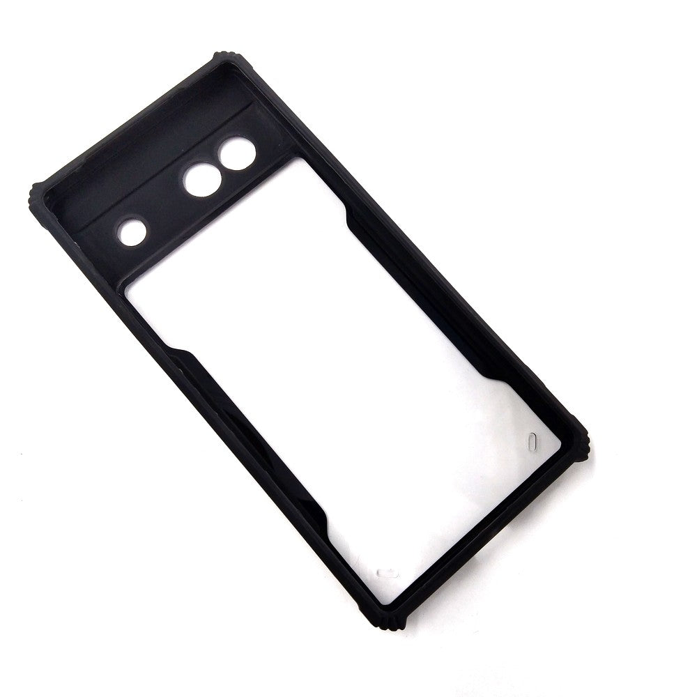 Google Pixel 7A case Matte Black Back Cover Soft Silicone TPU Bumper case