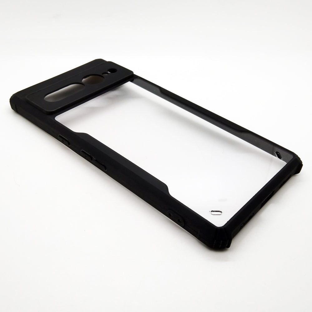 Google Pixel 7 Pro iPaky Case Back Cover Matte Black TPU Bumper case