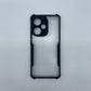 Redmi Note 13 Pro Plus Shockproof Matte Black Border Aly Camera lens Protection back cover Case