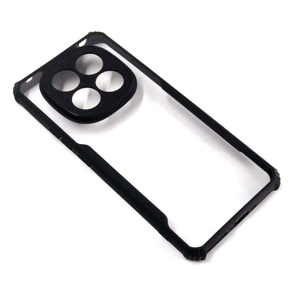 Redmi Note 14 Pro Plus case Matte Black Back Cover Soft Silicone TPU Bumper case