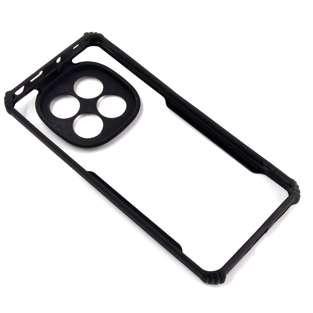 Redmi Note 14 Pro case Matte Black Back Cover Soft Silicone TPU Bumper case