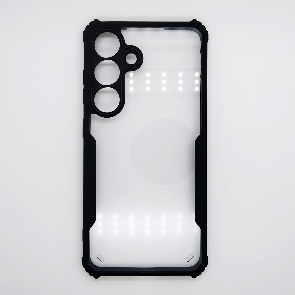 Samsung S25 iPaky Case Back Cover Matte Black TPU Bumper case
