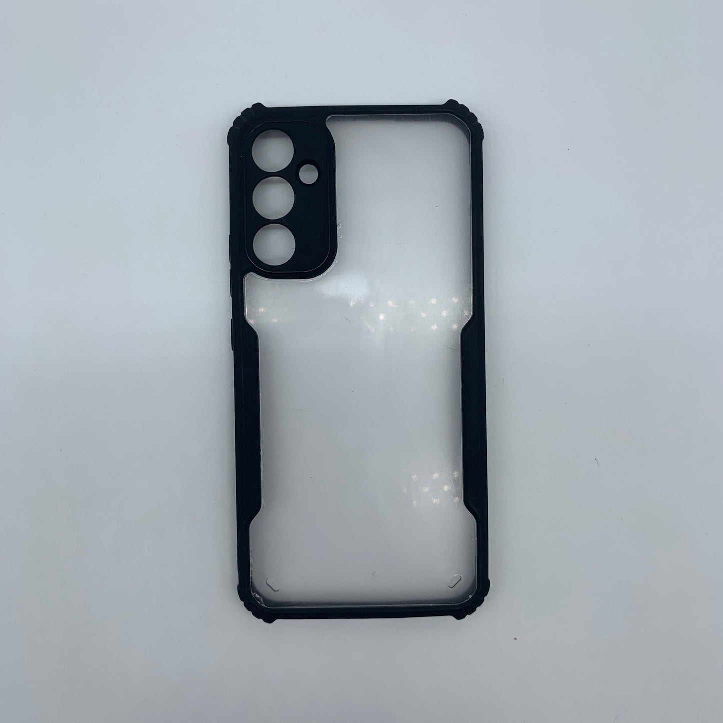 Samsung A34 Shockproof Matte Black Border Aly Camera lens Protection back cover Case