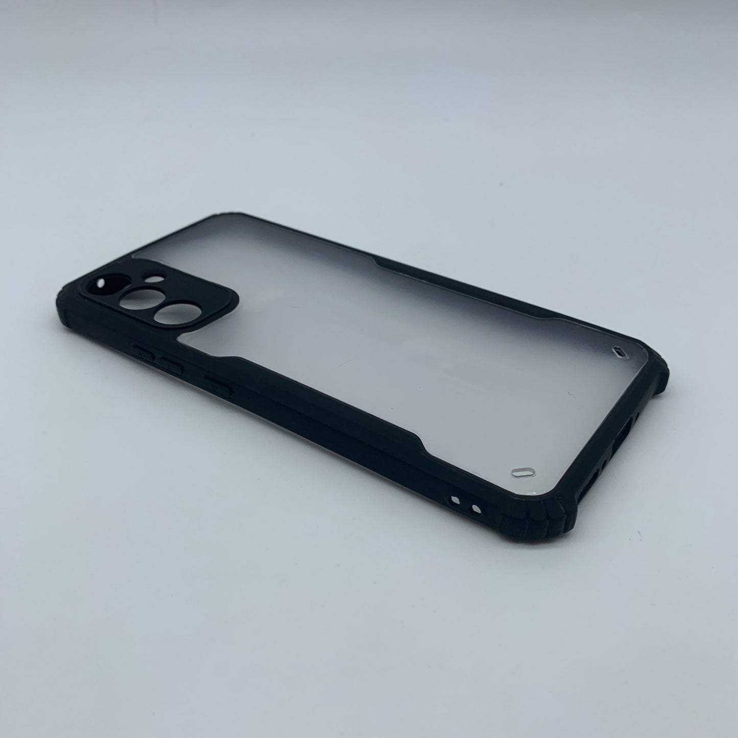 Samsung A34 Shockproof Matte Black Border Aly Camera lens Protection back cover Case