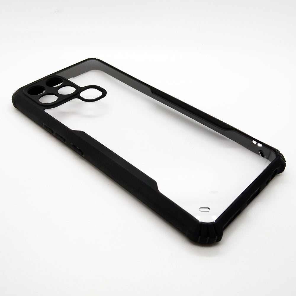 infinix Smart 6 iPaky Case Back Cover Matte Black TPU Bumper case