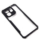 infinix Smart 9 case Matte Black Back Cover Soft Silicone TPU Bumper case