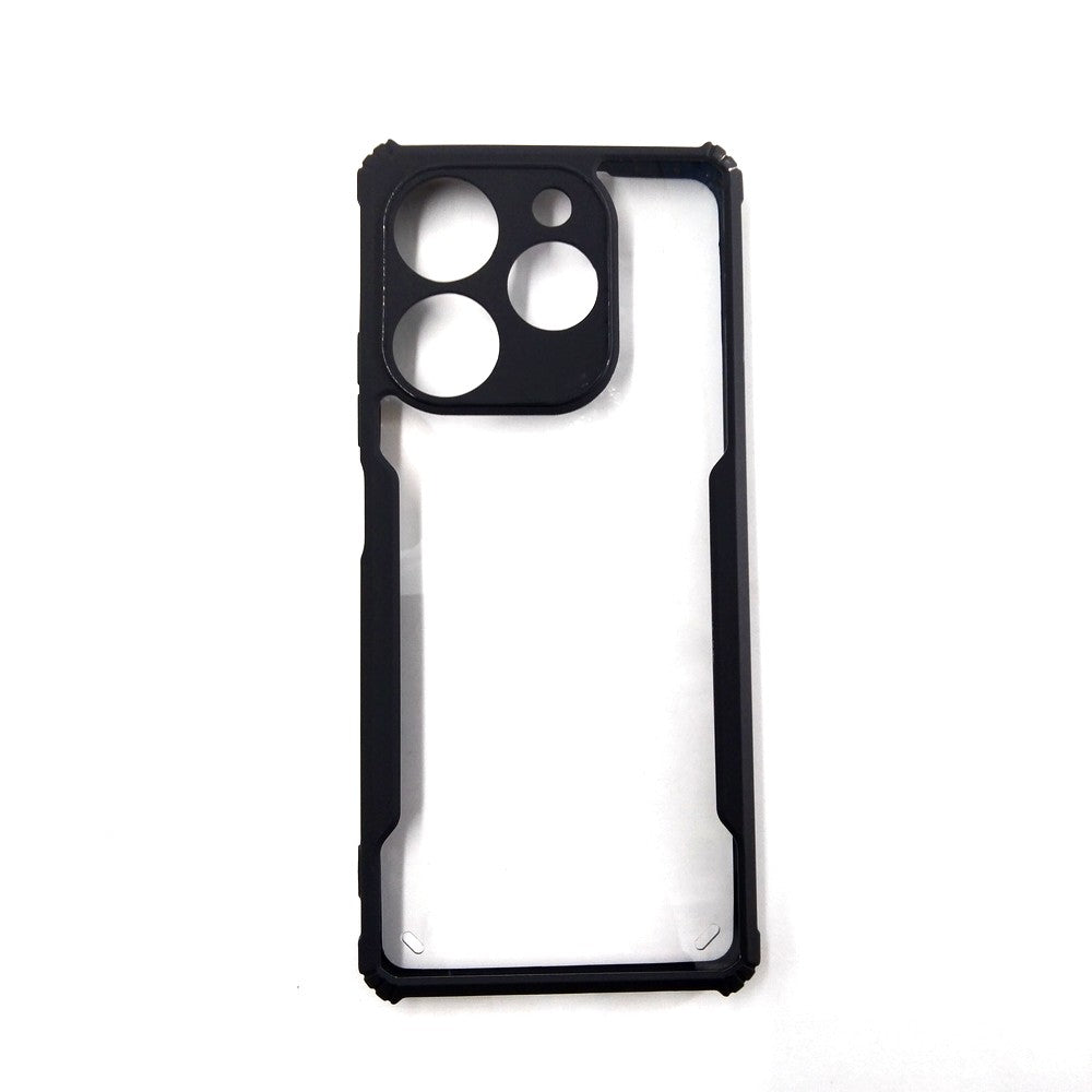 Tecno Spark 10 Pro case Matte Black Back Cover Soft Silicone TPU Bumper case