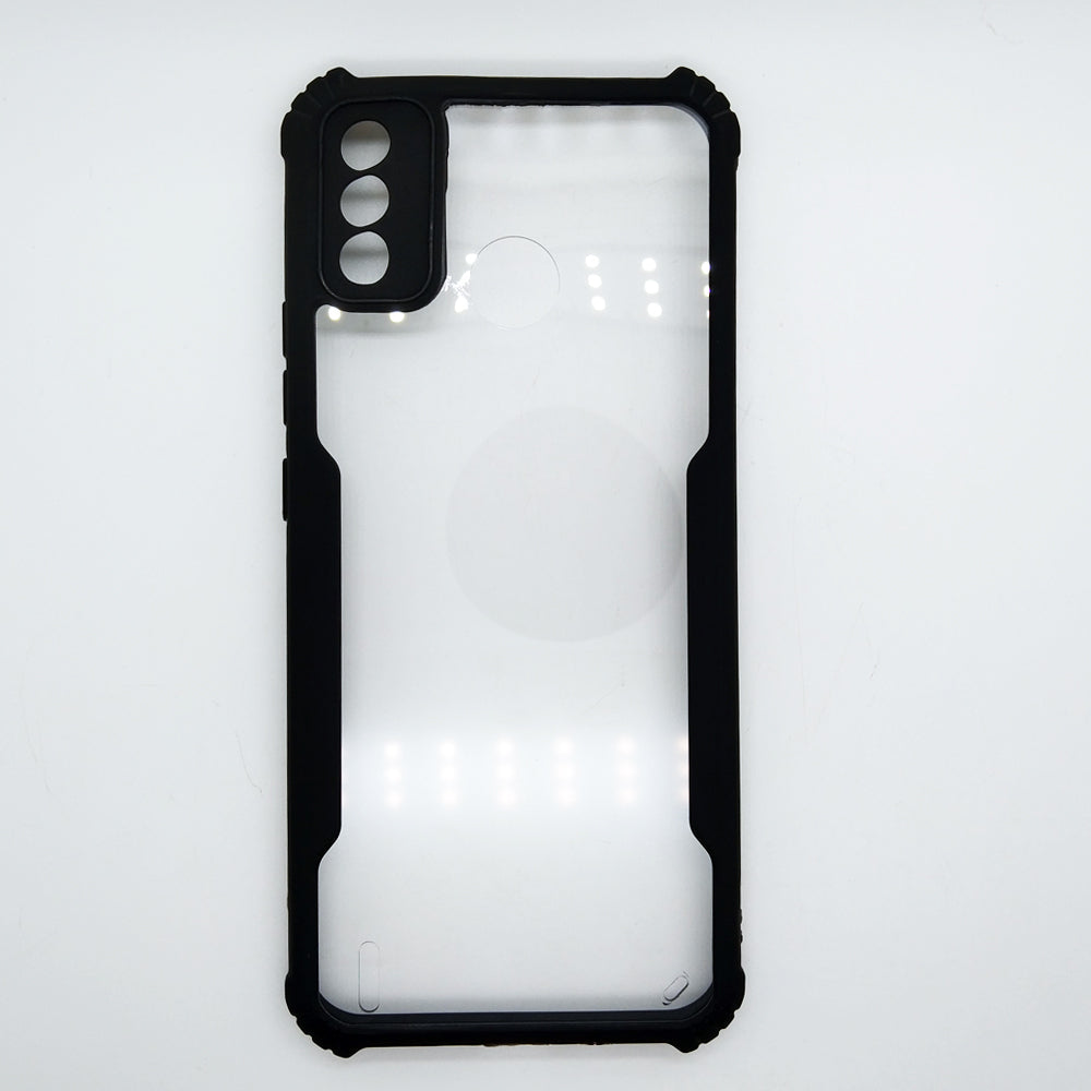 Tecno Spark 6 Go iPaky Case Back Cover Matte Black TPU Bumper case