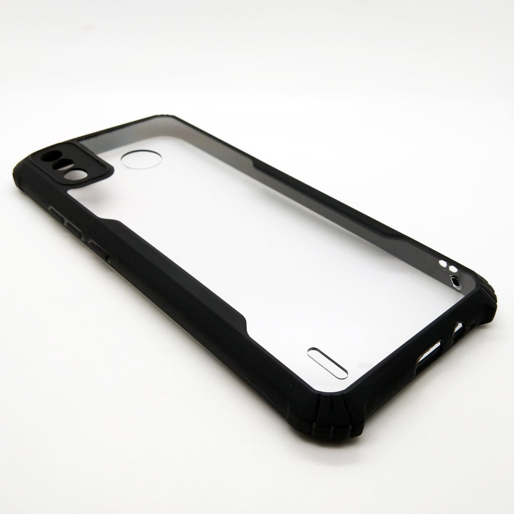 Tecno Spark 6 Go iPaky Case Back Cover Matte Black TPU Bumper case