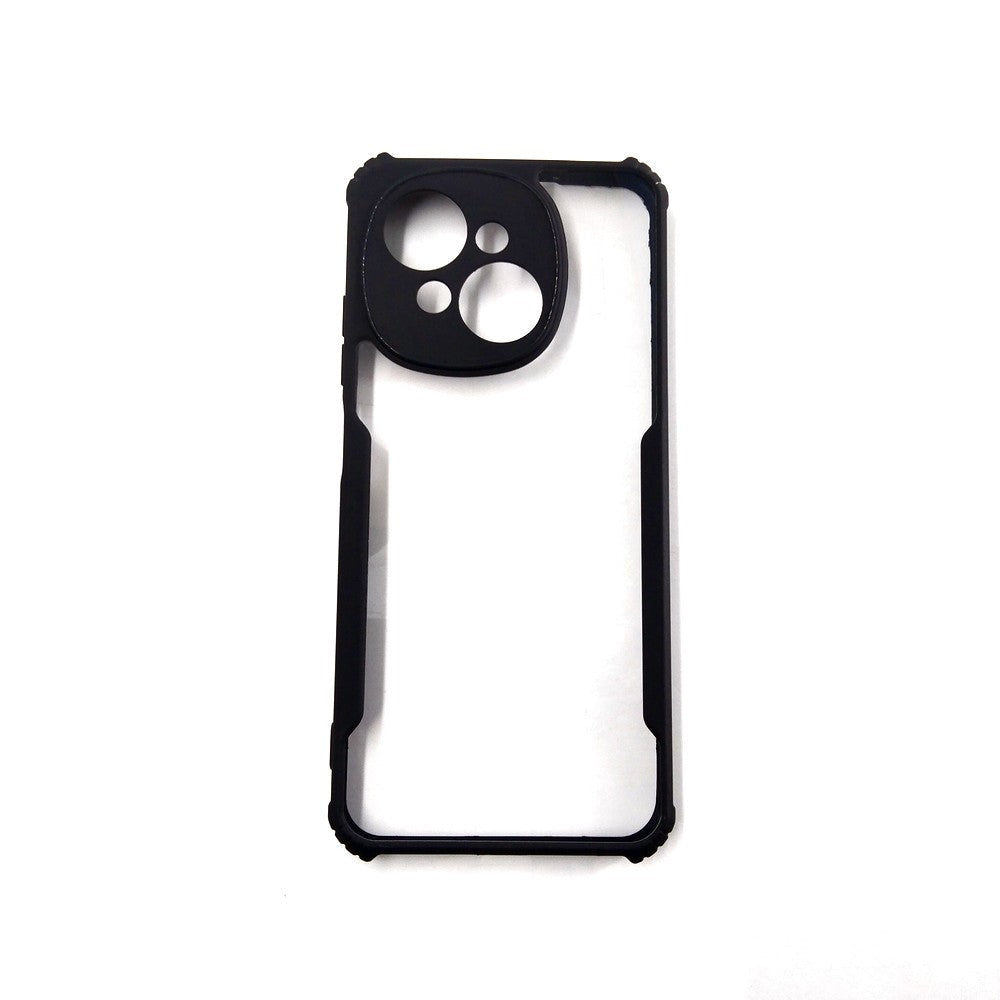 Tecno Spark Go 1 case Matte Black Back Cover Soft Silicone TPU Bumper case