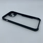 iPhone 15 Plus Shockproof Matte Black Border Aly Camera lens Protection back cover Case