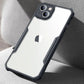 iPhone 15 Plus Shockproof Matte Black Border Aly Camera lens Protection back cover Case
