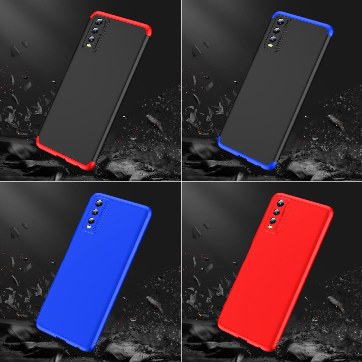 Original GKK Dual Tone 360º Case for Vivo Y20