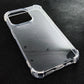 AntiShock Clear Back Cover Soft Silicone TPU Bumper case for apple iPhone 15 Pro Max