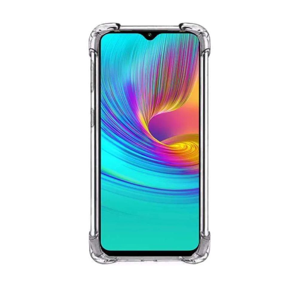 infinix Hot 9 Play Clear Anti-Shock Case Bumper Corner Cover