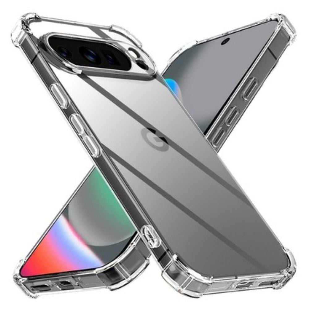 Google Pixel 10 Pro Clear Anti-Shock Case Corner Bumper Cover