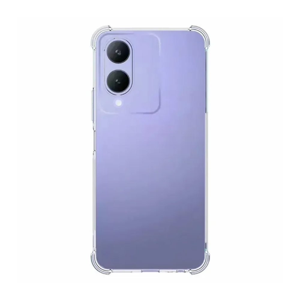 Vivo Y17s Clear Anti-Shock Case Corner Drop Protection