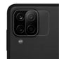 Combo Pack of Tempered Glass Screen Protector, Carbon Fiber Back Sticker, Camera lens Clear Glass Bundle for Samsung Galaxy A12