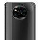 Combo Pack of Tempered Glass Screen Protector, Carbon Fiber Back Sticker, Camera lens Clear Glass Bundel for Mi POCO X3 Pro