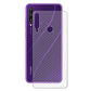 Combo Pack of Tempered Glass Screen Protector, Carbon Fiber Back Sticker, Camera lens Clear Glass Bundel for Huawei Y6p