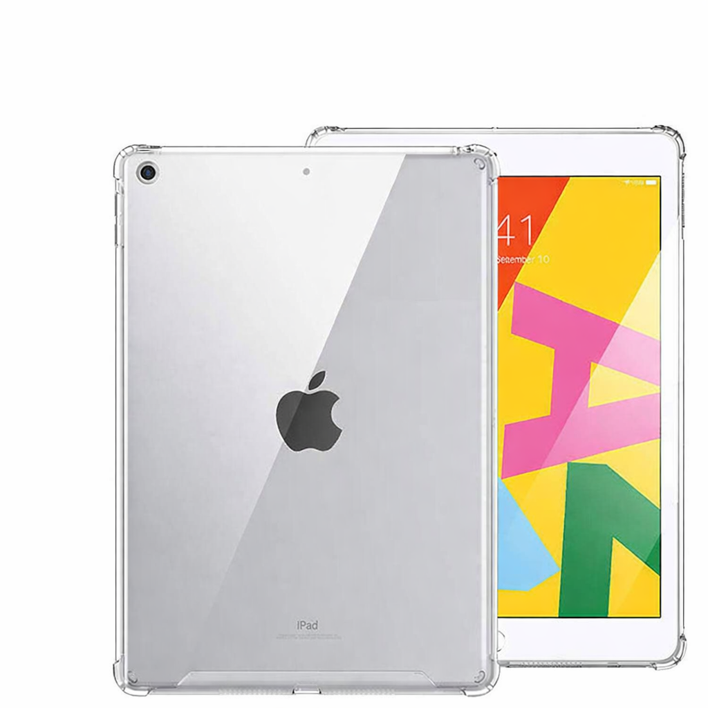 iPad 2019 10.2" Clear Anti-Shock Case Heavy Duty Corner Protection Cover