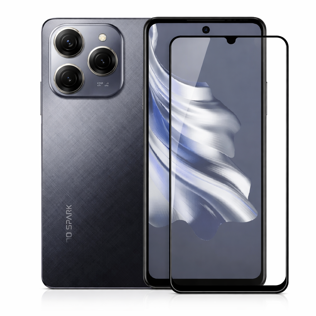 Tecno Spark 20 Pro Tempered Glass Screen Protector 9H HD Clear