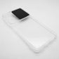 Samsung A22 Camera Slide Protection Clear Back Cover Soft Silicone TPU Bumper case