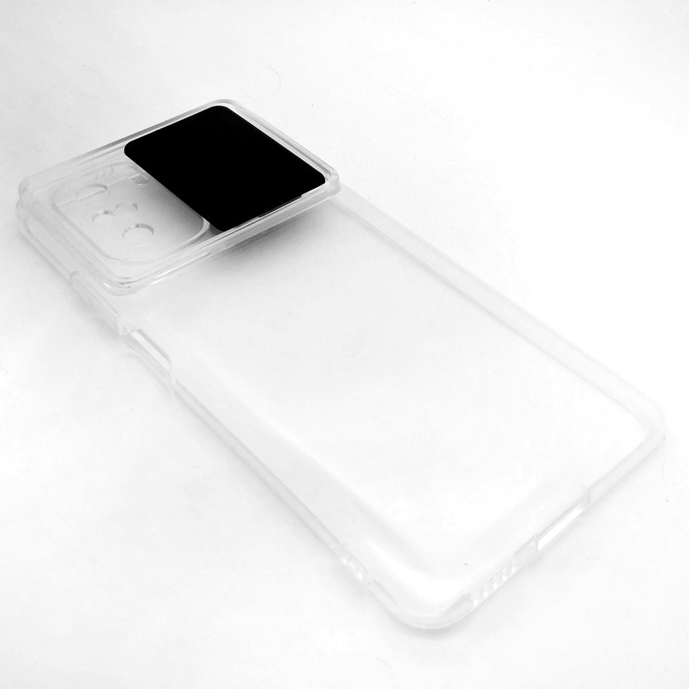 Xiaomi POCO F3 Camera Slide Protection Clear Back Cover Soft Silicone TPU Bumper case