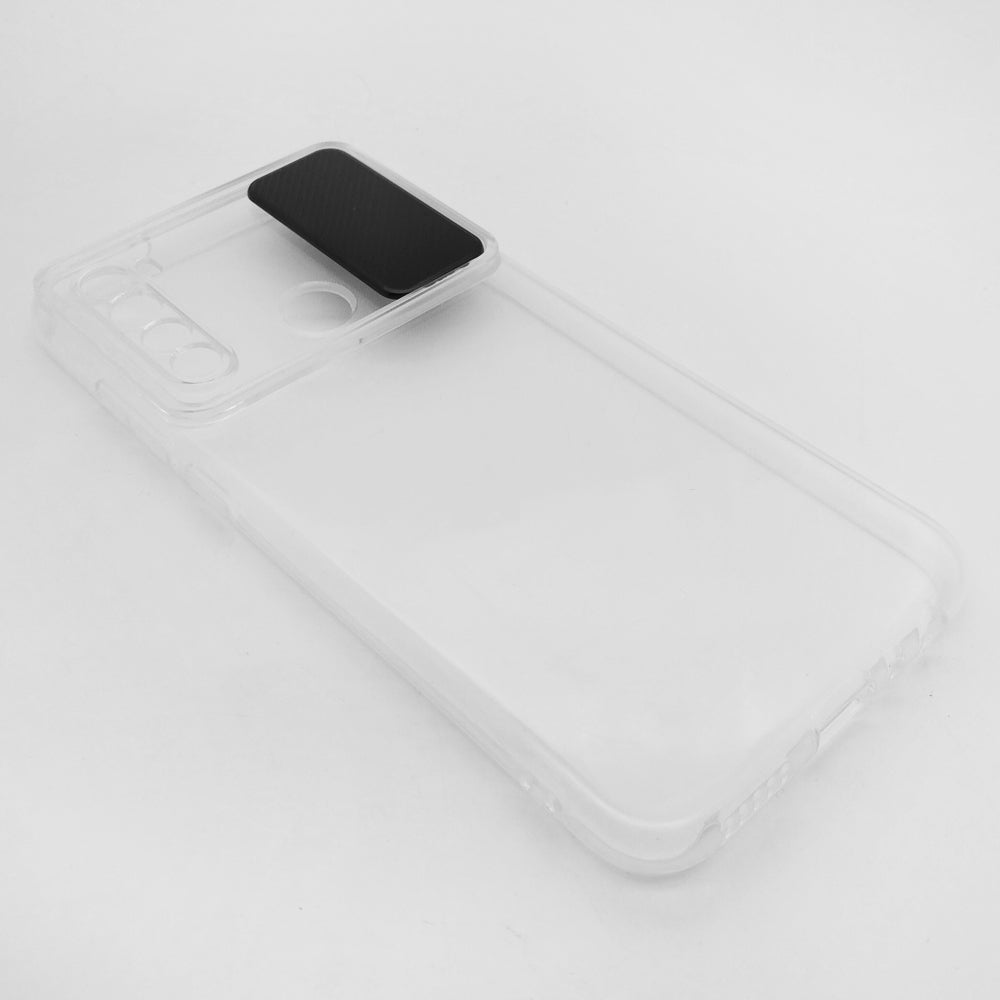 Redmi Note 8 Camera Slide Protection Clear Back Cover Soft Silicone TPU Bumper case