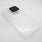 iPhone 12 Pro Camera Slide Protection Clear Back Cover Soft Silicone TPU Bumper case