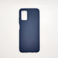 Samsung A03s bundle pack of 3 Silicone case slim black red blue back covers