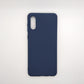 Samsung M02 bundle pack of 3 Silicone case slim black red blue back covers