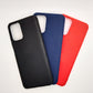 Redmi Note 10 bundle pack of 3 Silicone case slim black red blue back covers
