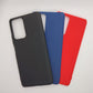 Redmi Note 10 Pro bundle pack of 3 Silicone case slim black red blue back covers