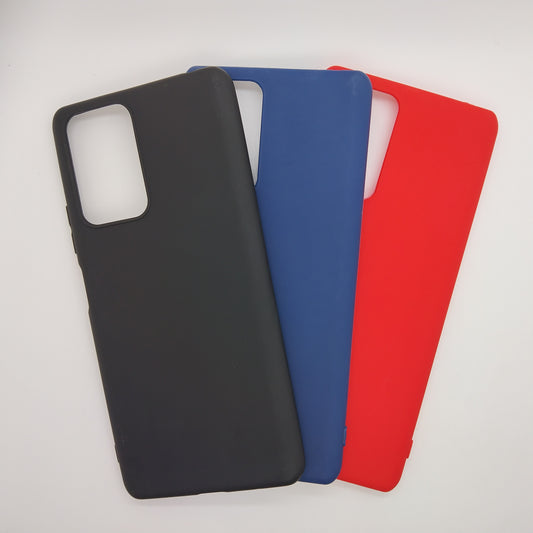 Redmi Note 10 Pro bundle pack of 3 Silicone case slim black red blue back covers