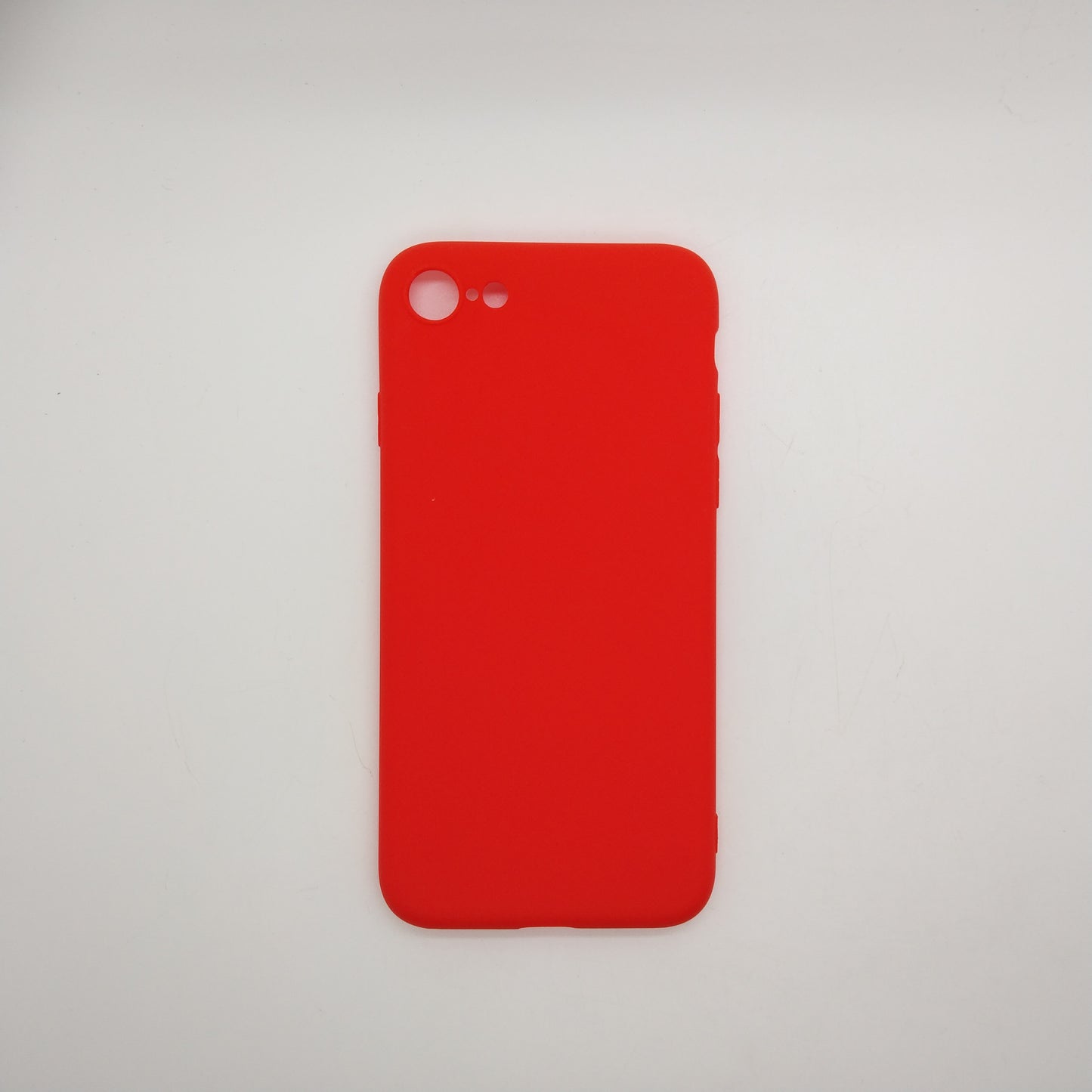 iPhone SE 2020 bundle pack of 3 Silicone case slim black red blue back covers