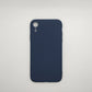 iPhone XR bundle pack of 3 Silicone case slim black red blue back covers