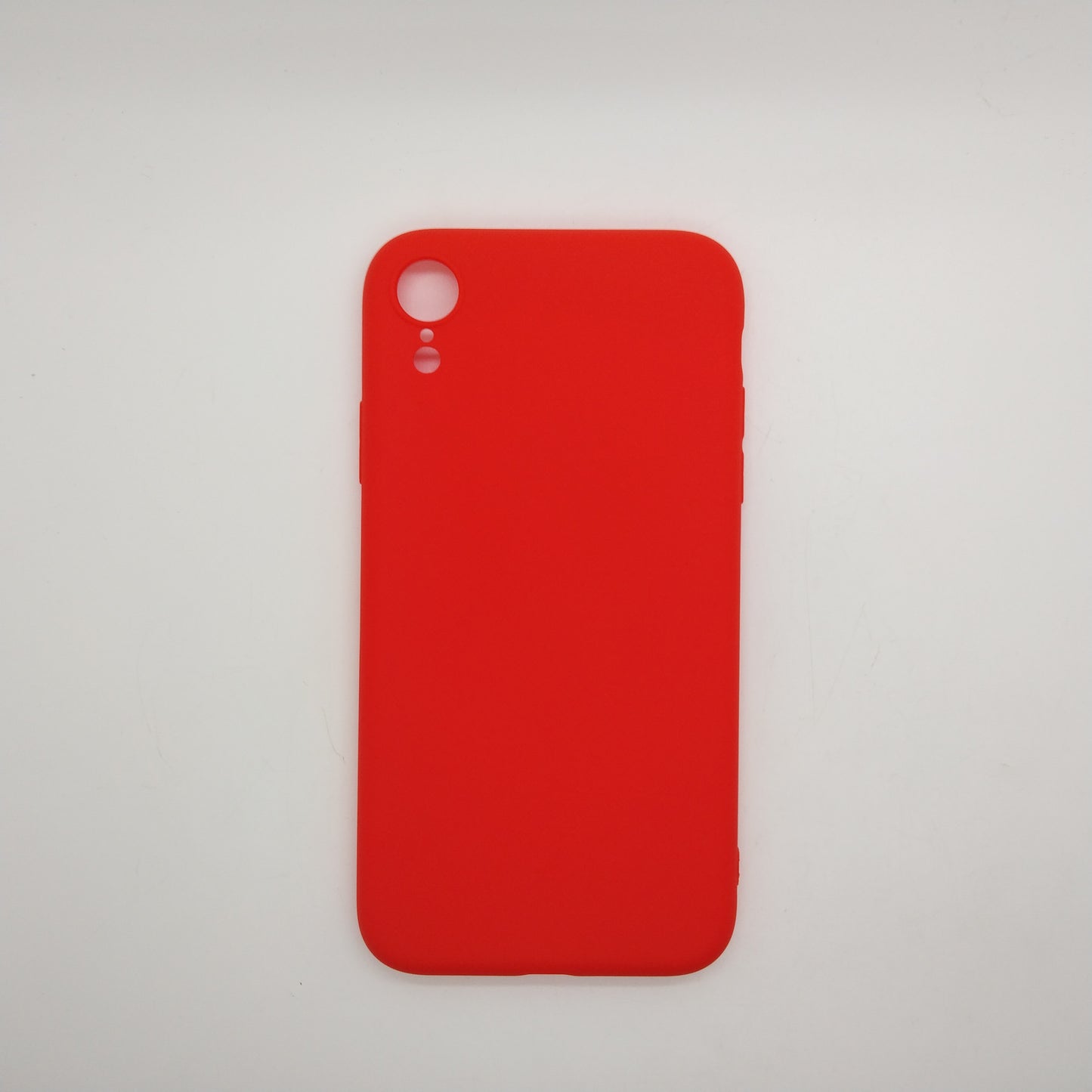 iPhone XR bundle pack of 3 Silicone case slim black red blue back covers